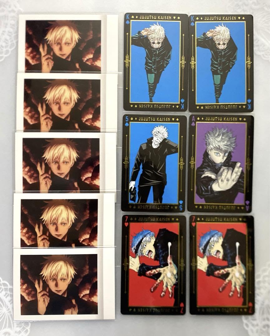 呪術廻戦 五条悟 トランプ 7♡ Amazon.co.jp: 呪術廻戦 五条悟 ぱしゃこれ トランプ カード